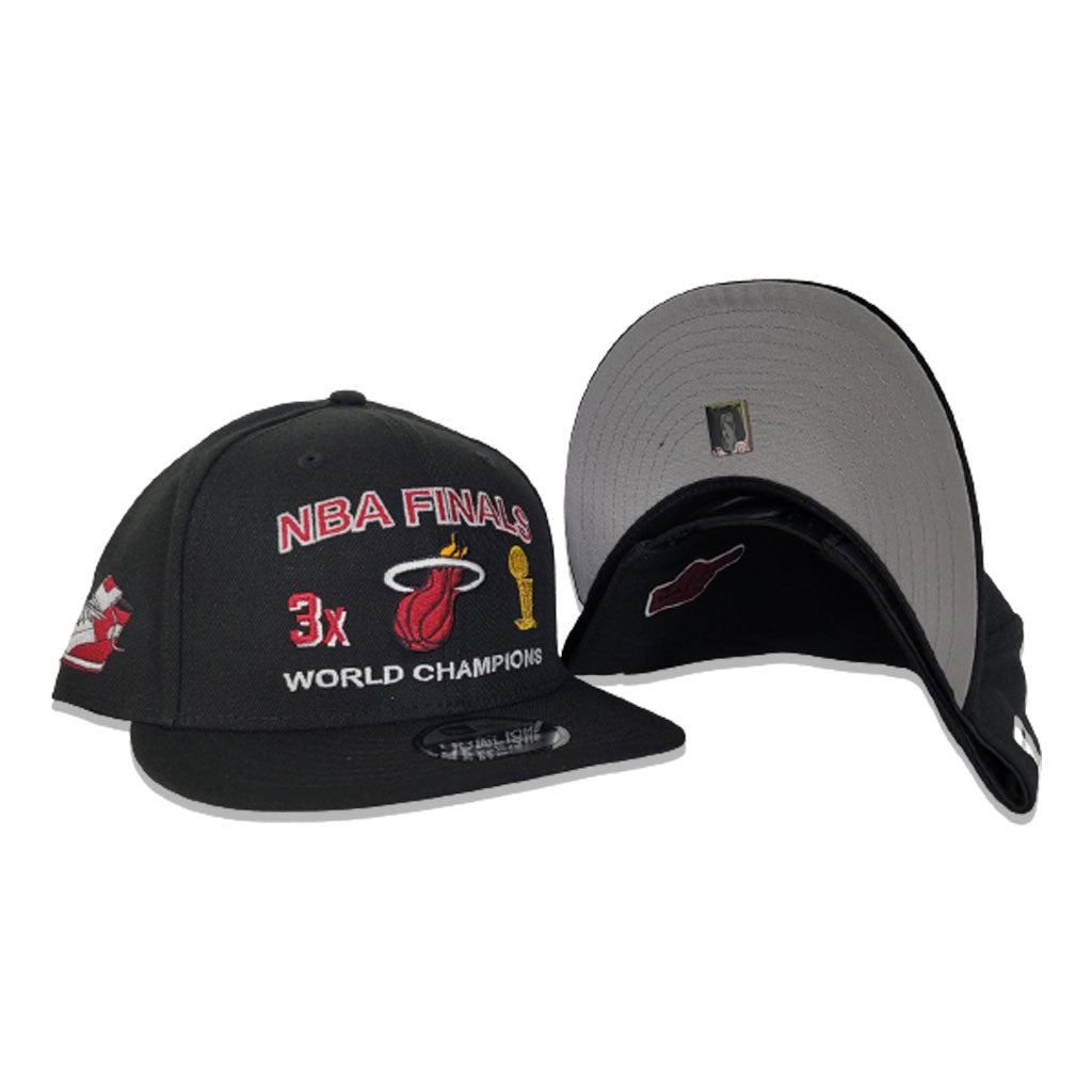 Miami Heat 2023 NBA Finals Edition Locker Room New Era 9FIFTY Snapback Hat