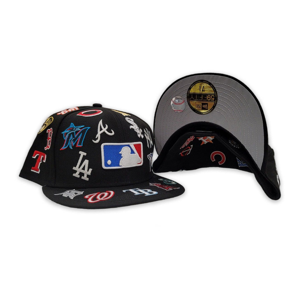 New Era MLB All Over 59Fifty Fitted Cap — MAJOR