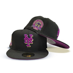 New York Mets Black Visor Gray hotsell Bottom 1964-2008 Shea Stadium Snapback