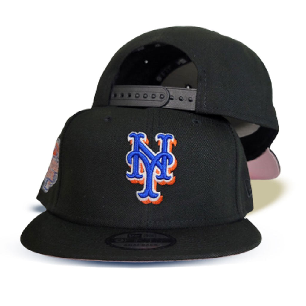 New York Mets 2013 ASG 9FIFTY New Era Black Snapback Hat Pink Bottom – USA  CAP KING