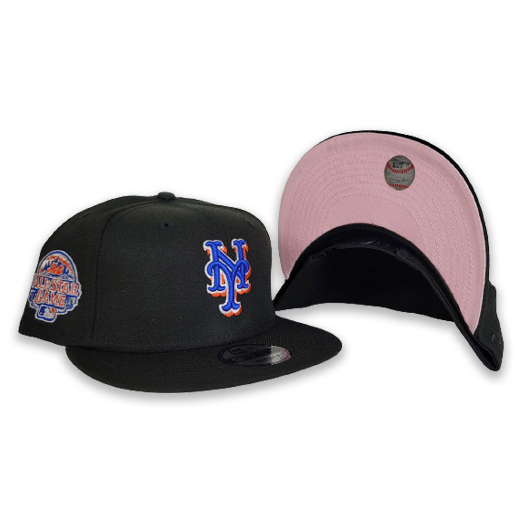 New York Mets 2013 ALL STAR GAME PINK-BOTTOM Black Fitted Hat