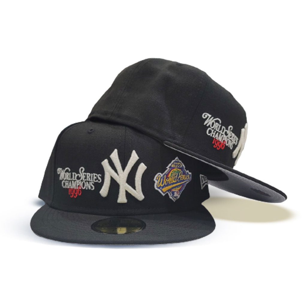 New York Yankees New Era 1996 World Series Champions 59FIFTY Fitted Hat -  Black