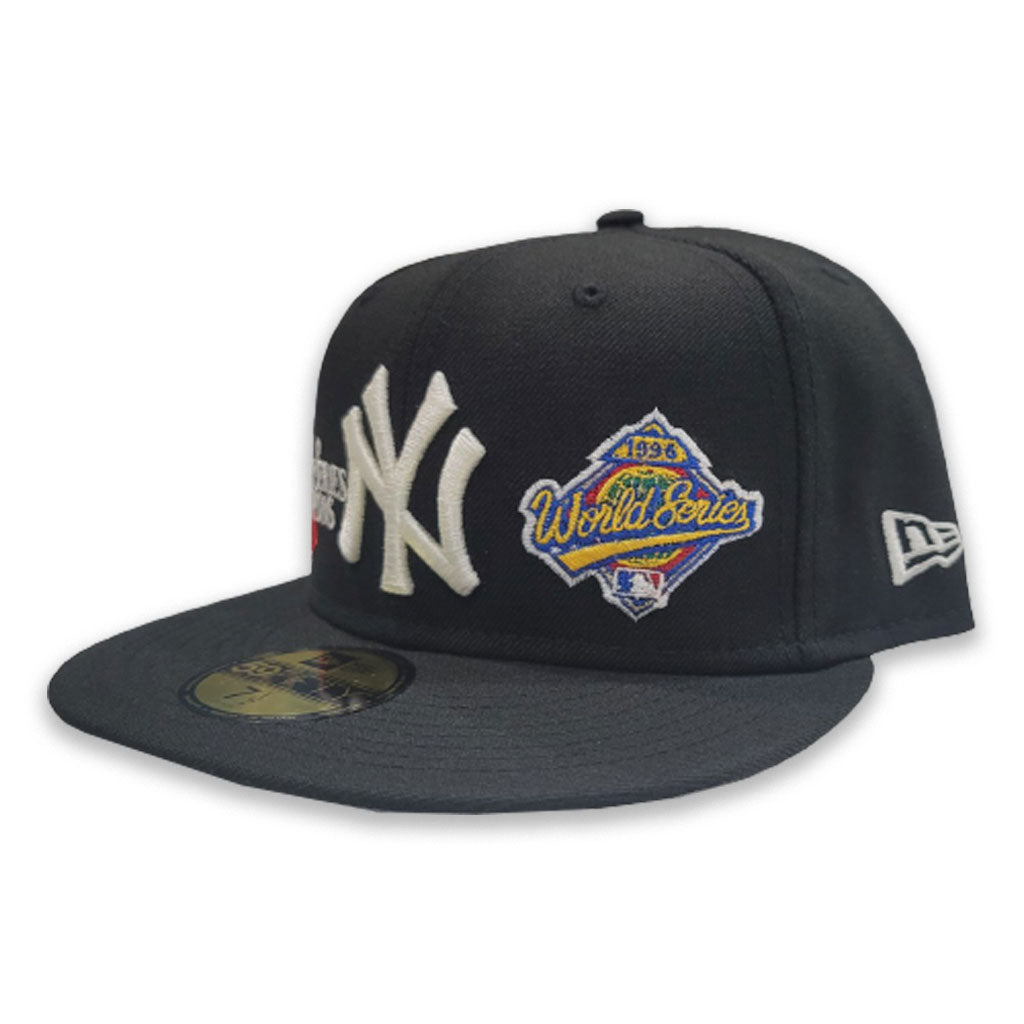 New Era York Mets Black 1986 World Series Champions 59FIFTY Fitted Hat