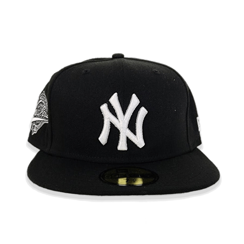 Black New York Yankees Gray Bottom 1996 World Series Side Patch New Era 59FIFTY Fitted 71/8