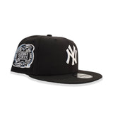 Black New York Yankees Icy Blue Bottom 2000 Subway Series Side Patch New Era 9Fifty Snapback