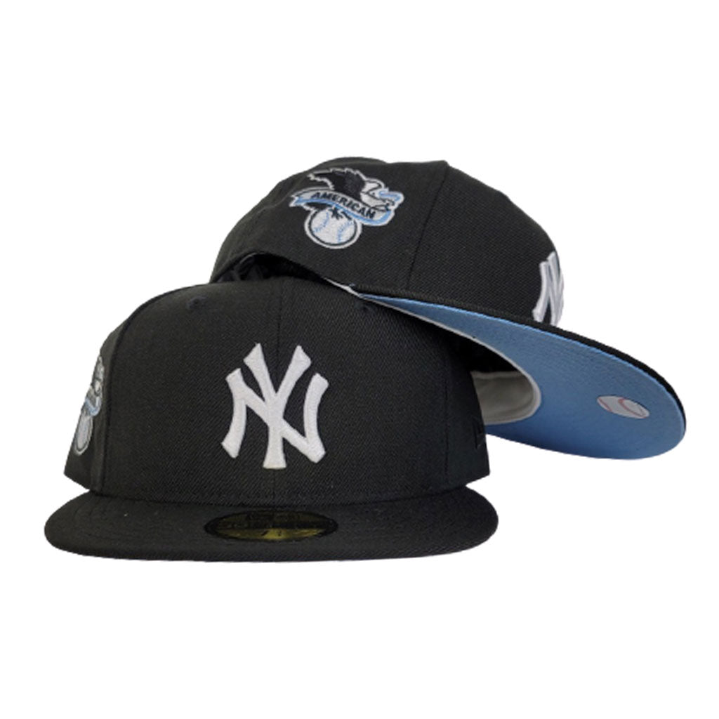 Yankee fitted blue brim Clearance