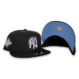 Black New York Yankees Icy Blue Bottom New Era Fitted