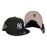 Black New York Yankees Pink Paisley Bottom 1996 World Series New Era 9Fifty Snapback