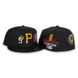 Black Pittsburgh Pirates 5X World Series Champions Ring New Era 59Fifty Fitted