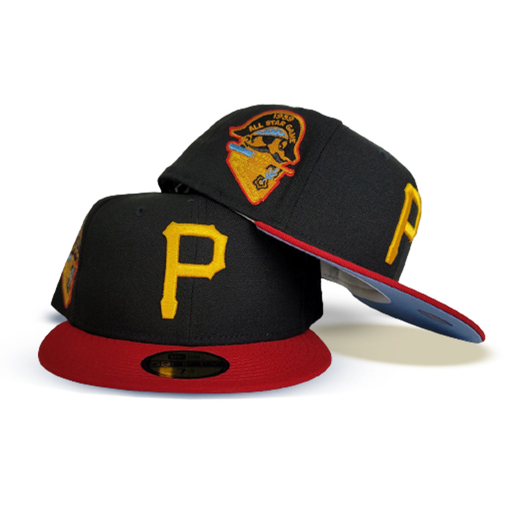 Black Pittsburgh Pirates Icy Blue Bottom 1959 All Star Game Side Patch –  Exclusive Fitted Inc.