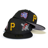 Black Pittsburgh Pirates Team Patch Pride New Era 59fifty Fitted