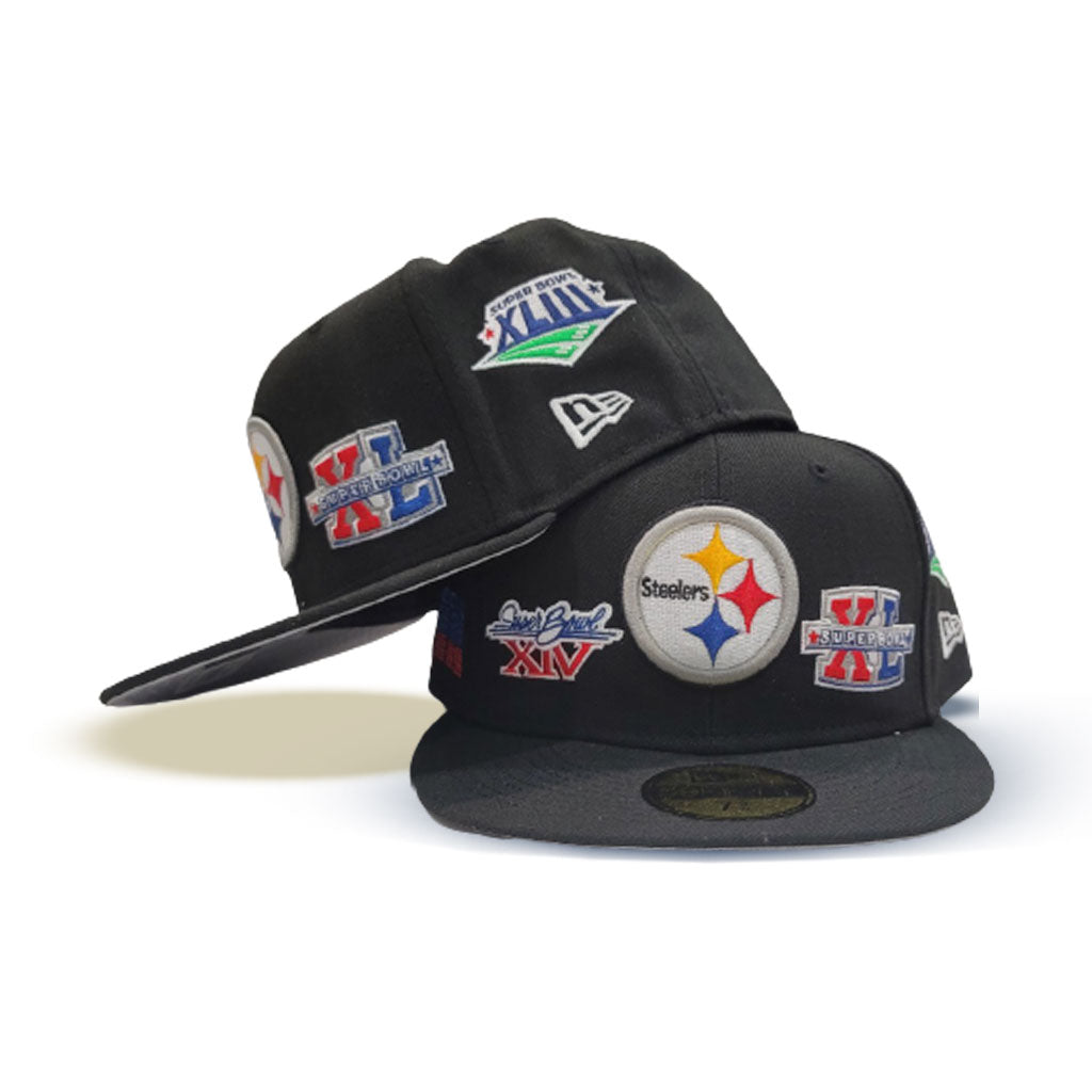 59Fifty Round Logo Steelers Cap by New Era --> Shop Hats, Beanies