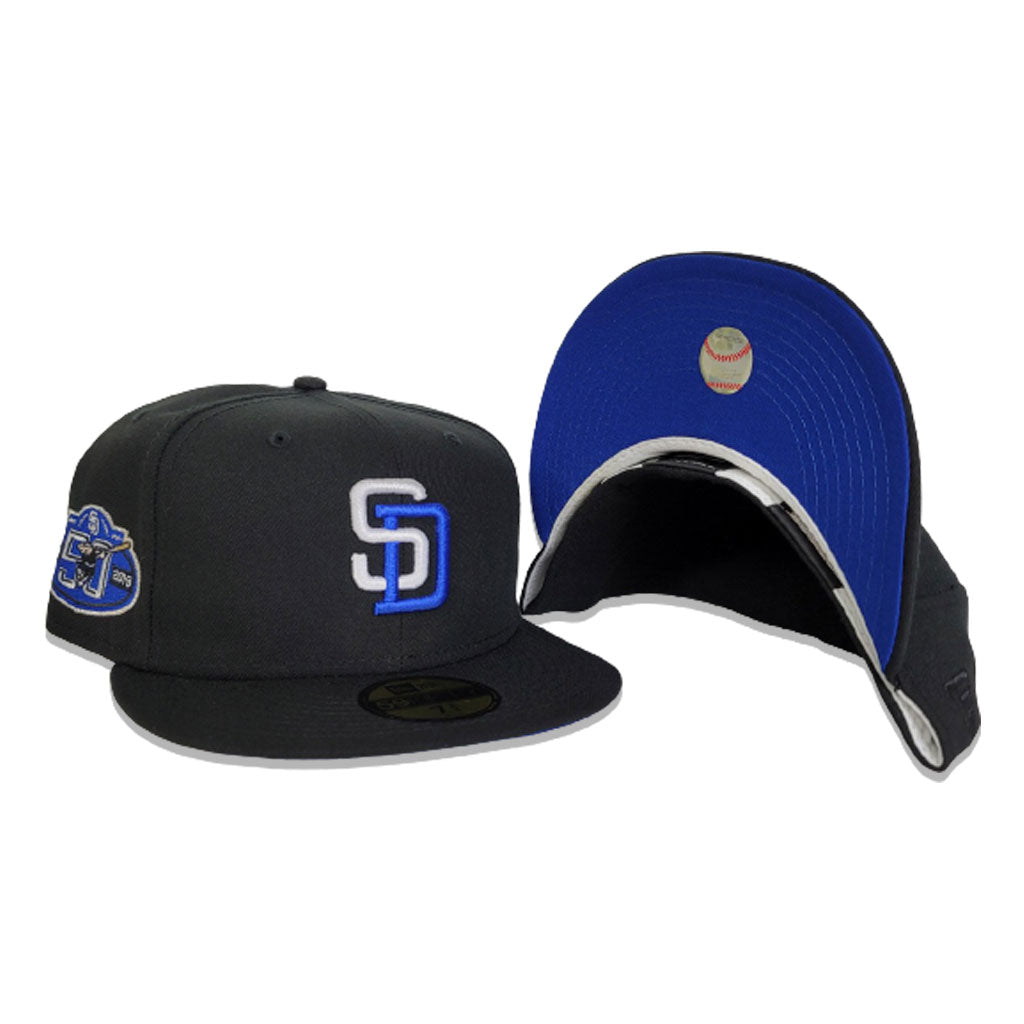 San Diego Padres Established 1969 Royal Blue Black 59Fifty Fitted