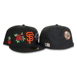 Black San Francisco Giants Logo Impressions New Era 59FIFTY Fitted