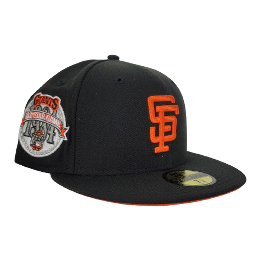 San Francisco Giants New Era 1984 MLB All-Star Game Orange Undervisor  59FIFTY Fitted Hat - Green
