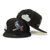 Black St. Louis Cardinals Gray Bottom 2011 World Series Side Patch Color Pack New Era 9Fifty Snapback