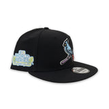 Black St. Louis Cardinals Gray Bottom 2011 World Series Side Patch Color Pack New Era 9Fifty Snapback
