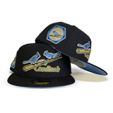 Black St. Louis Cardinals Icy Blue Bottom 1931 World Series Side Patch New Era 59Fifty Fitted