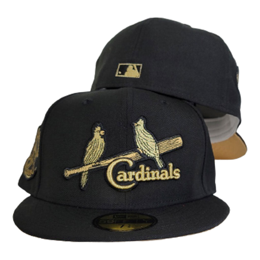 Men's St. Louis Cardinals New Era White/Black 1934 World Series Primary Eye  59FIFTY Fitted Hat