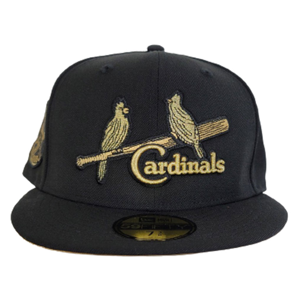 Men's New Era White/Black St. Louis Cardinals 1934 World Series Primary Eye  59FIFTY Fitted Hat