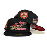 Product -Black St. Louis Cardinals Red Bottom 1931 World Series Side Patch New Era 59Fifty Fitted