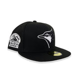 Black Toronto Blue Jays Gray Bottom 1991 All Star Game Side Patch New Era 59Fifty Fitted