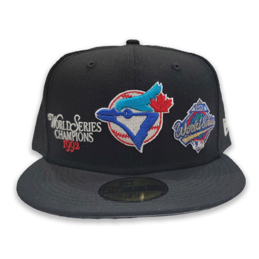 Black Toronto Blue Jays New Era 1992 World Series Fitted Hat – Sports World  165