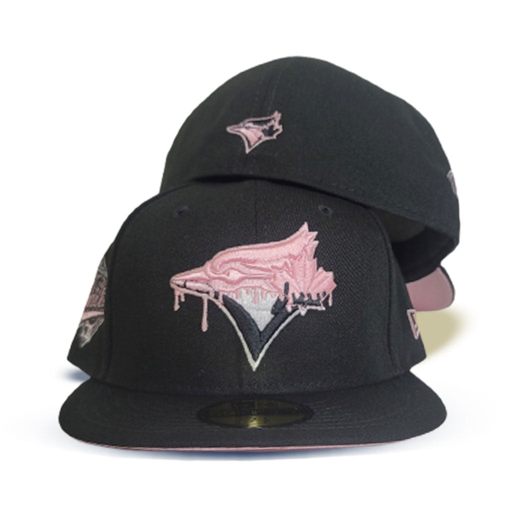 New Era Toronto Blue Jays 'Pink Drip' 59FIFTY Fitted Black