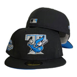Black Toronto Cerulean Blue Jays Blue Bottom 2003 All Star Game New Era 59Fifty Fitted