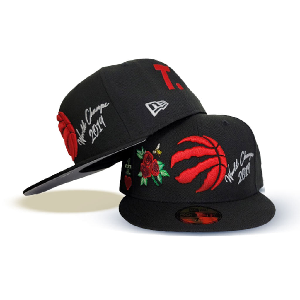 New Era New Era : 940 Toronto Raptors Black/White Logo Cap
