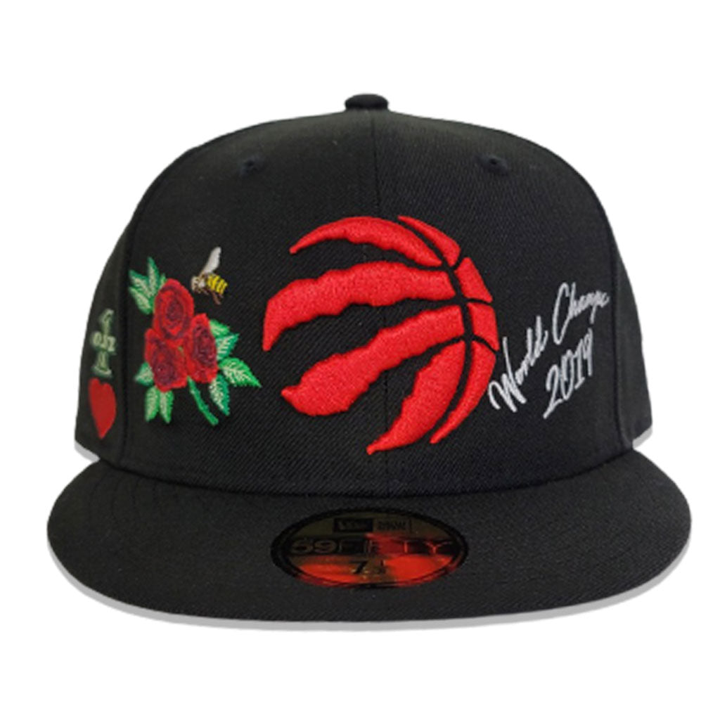 Toronto Raptors Classic Logo 59Fifty Fitted Hat by NBA x New Era