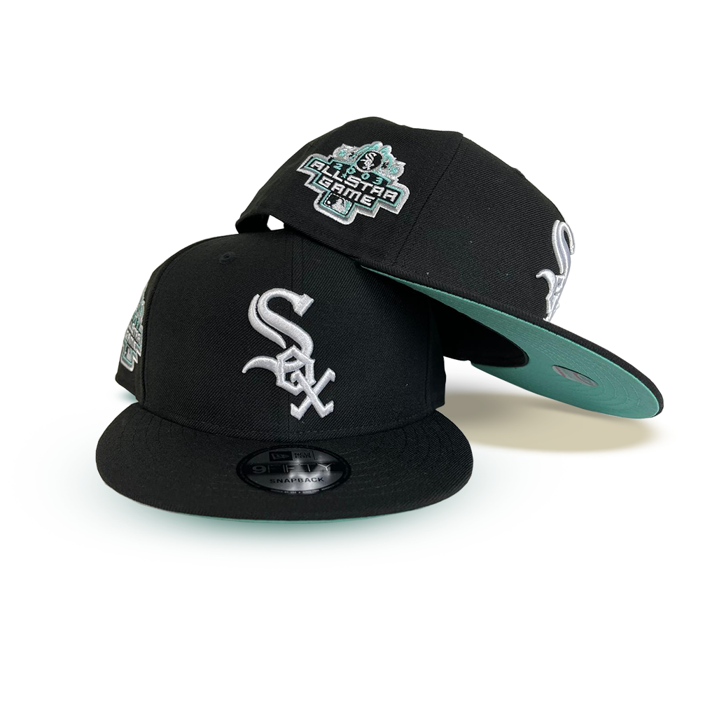 Product - Black Chicago White Sox Mint Green Bottom 2003 All Star Game New Era 9Fifty Snapback