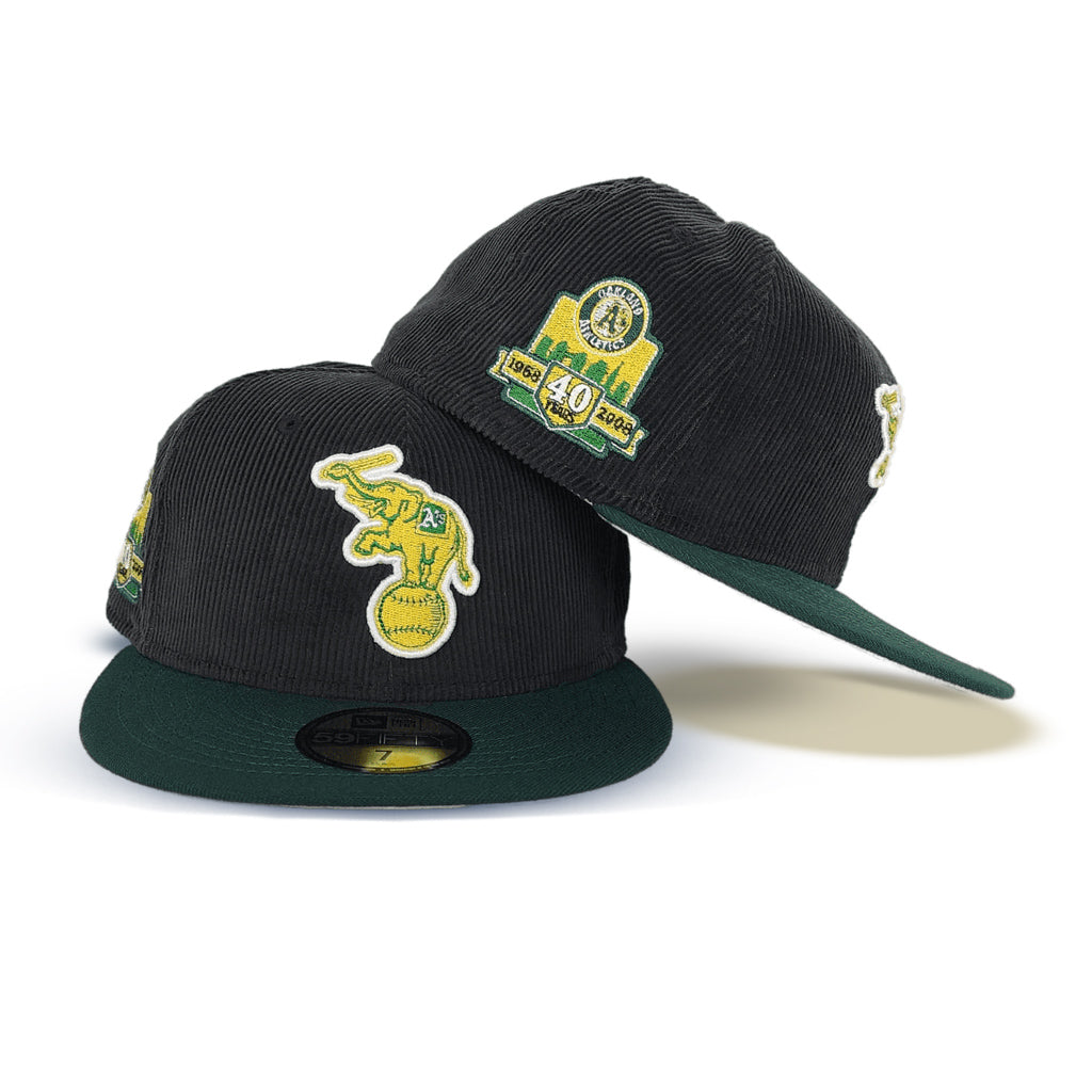 New Era Oakland Athletics 30th Anniversary Corduroy Throwback Edition  59Fifty Fitted Hat