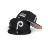 Product - Black Philadelphia Phillies Pink Paisley Bottom 1980 World Series Side Patch New Era 59Fifty Fitted