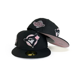Product - Black Toronto Blue Jays Pink Paisley Bottom 1993 World Series Side Patch New Era 59Fifty Fitted