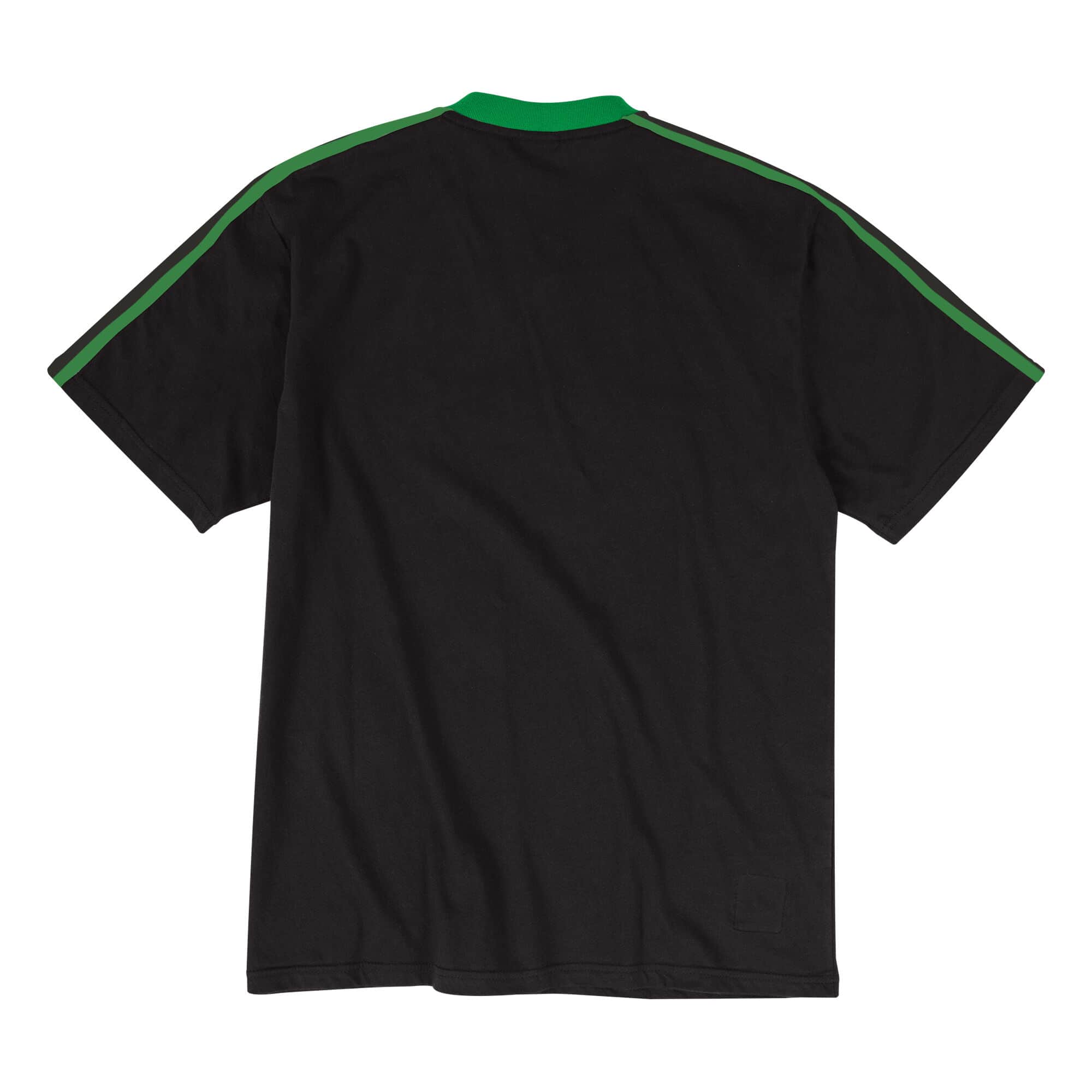 Boston Celtics Mitchell & Ness Overtime Win V-Neck T-Shirt – Black