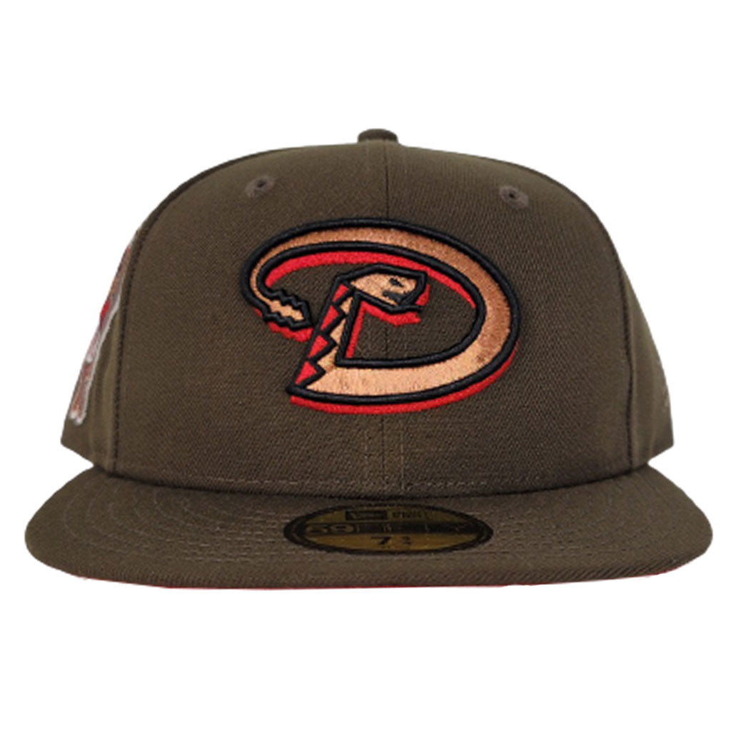 Arizona Diamondbacks New Era 1998 Inaugural Season Flame Undervisor 59FIFTY  Fitted Hat - Camo