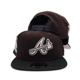 Brown Atlanta Braves Black Visor Pink Bottom 2000 All Star Game Side Patch New Era 9Fifty Snapback