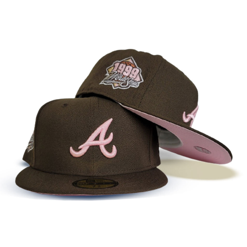 Braves pink brim Clearance