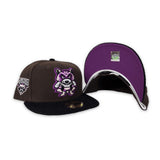 Brown Hudson Valley Renegades Black Corduroy Visor Grape Purple Bottom Renegades Side Patch New Era 59Fifty Fitted