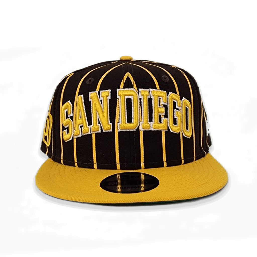 NEW ERA 9FIFTY SIDE PATCH SAN DIEGO PADRES 50TH ANNIVERSARY BROWN