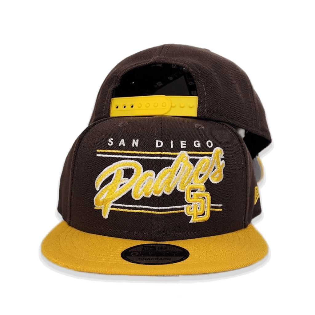 New Era 9Fifty San Diego Padres Local State Official Team Colors Snapback  Hat Limited Edition