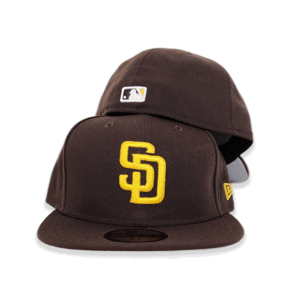 Men's San Diego Padres New Era Gray Alternate Logo Elements