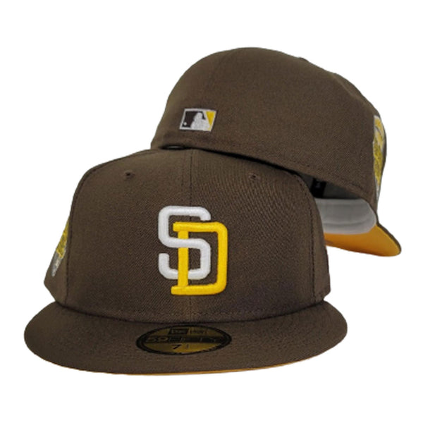 Khaki San Diego Padres Yellow Bottom 1992 All Star Game Side patch New –  Exclusive Fitted Inc.