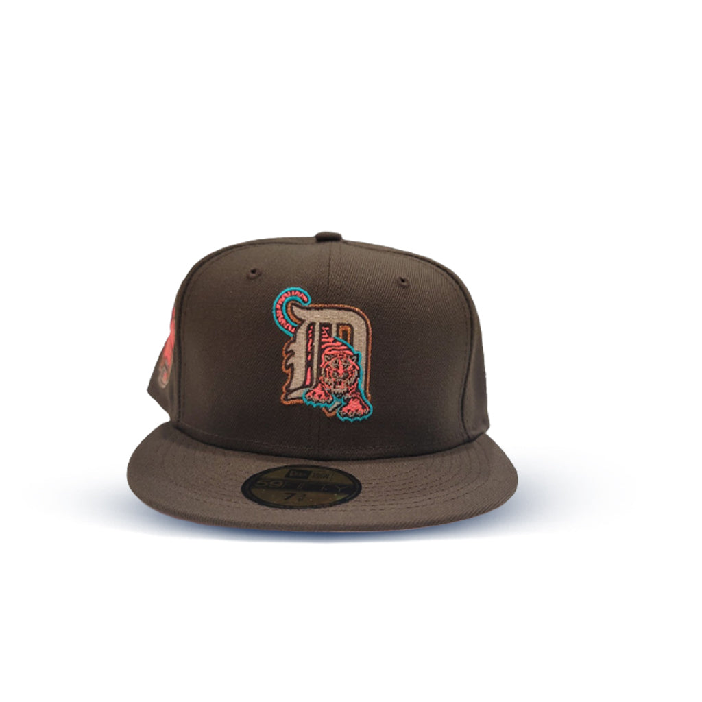 🐅 New Sports World Detroit Tigers 2005 ASG Deep Brown Pink Brim