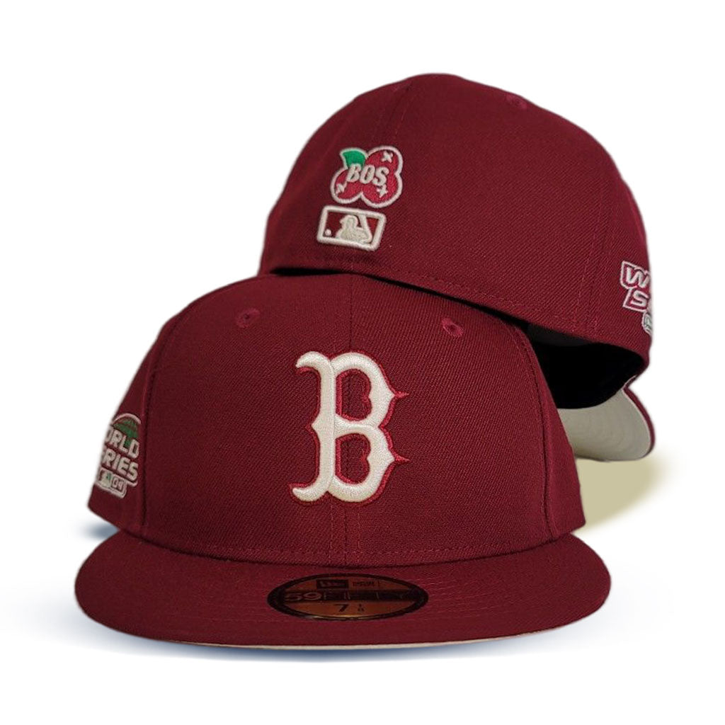 Burgundy boston red sox hat Clearance