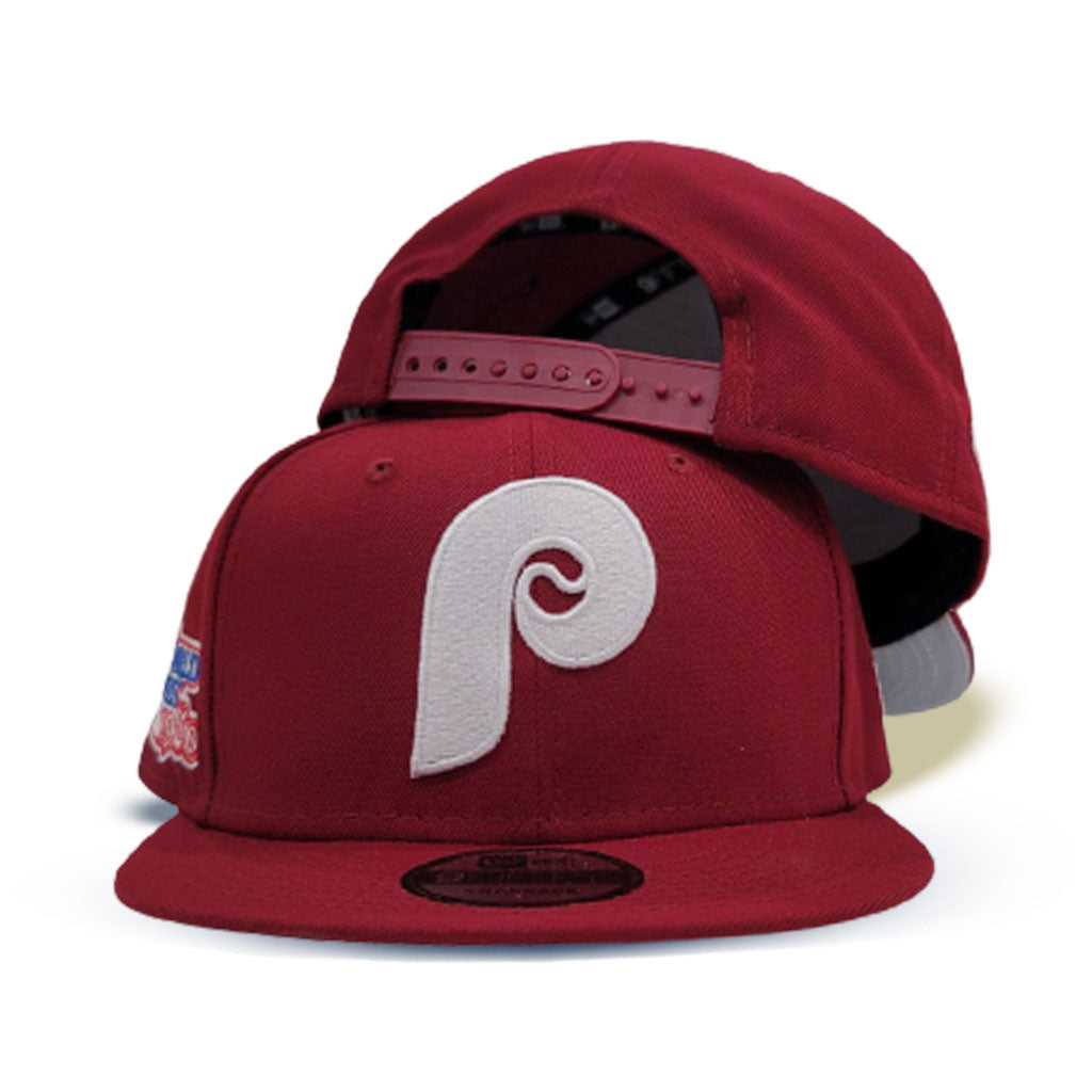 New Era Philadelphia Phillies 1980 World Series Fitted Maroon