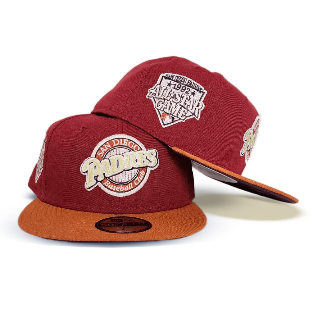 New Era Caps San Francisco 49ers Maroon 59FIFTY Fitted Hat Maroon/Khaki