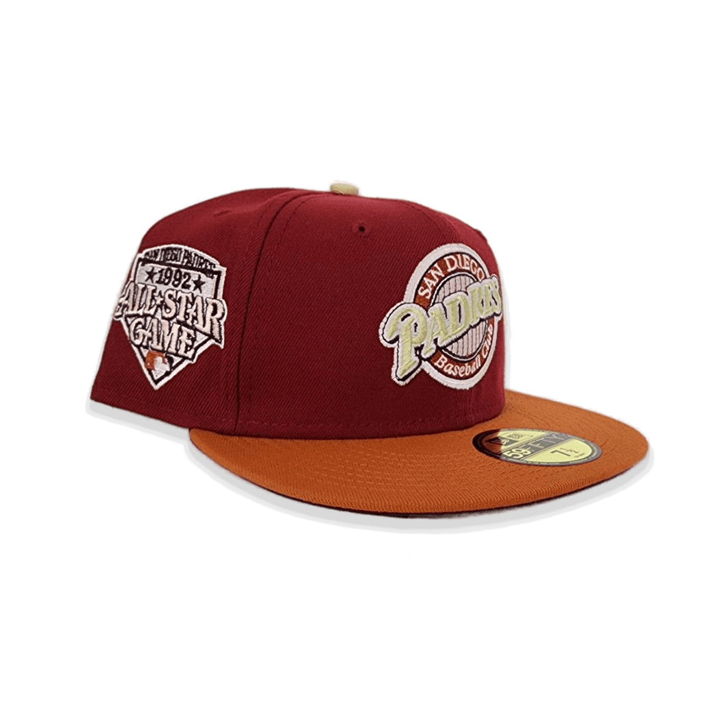 New Era Caps San Diego Padres Maroon 59FIFTY Fitted Hat Maroon