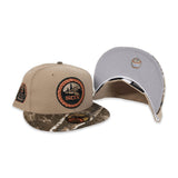 Camel Chicago White Sox Real Tree Camo Visor Gray Bottom Comiskey Park Side Patch New Era 59Fifty Fitted